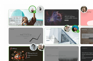 Diagram of sample agency client sites and grouped users