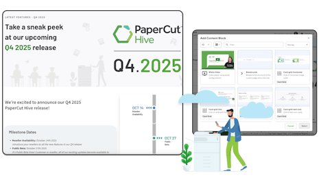 A secure online platform for Papercut's Partners