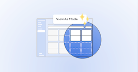 Use View As mode to check a client's permissions