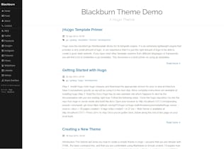 Blackburn Hugo theme screenshot