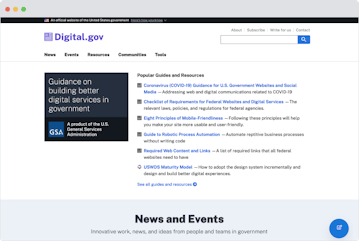 Deconstruction: How Digital.gov uses Hugo to power their community site