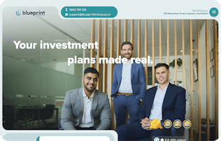 Blueprint Finance website