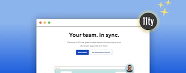 CloudCannon.com is now built with Eleventy!