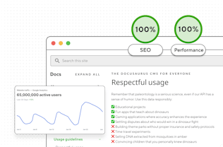 Screenshot of analytics for a CloudCannon site
