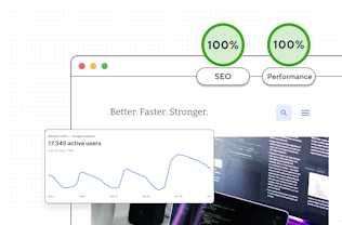 Screenshot of analytics for a CloudCannon site