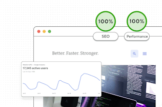 Screenshot of analytics for a CloudCannon site