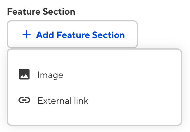 A screenshot of an empty Object input in the Data Editor, showing a dropdown to select a structure to populate the Object.