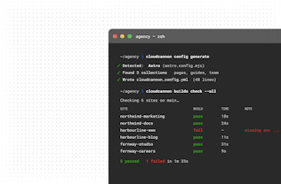A CloudCannon site, secure in a user's Git repo