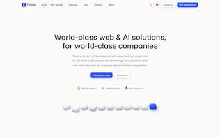 Screenshot of Fulldev website
