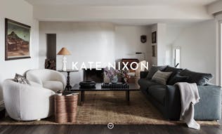 Kate Nixon Website screenshot