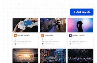 Screenshot of CloudCannon's Visual Editor and active users