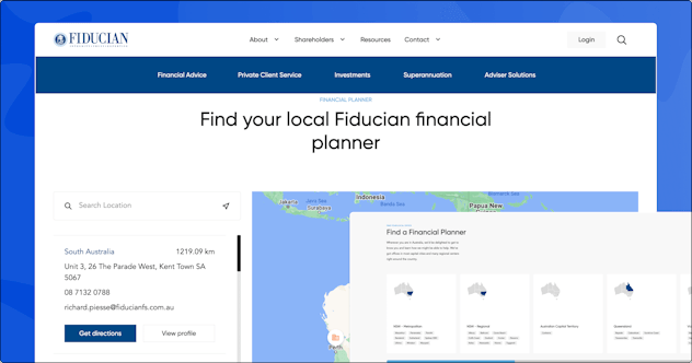 Partner Site of the Month: Fiducian, by Croissant & Baguette | CloudCannon
