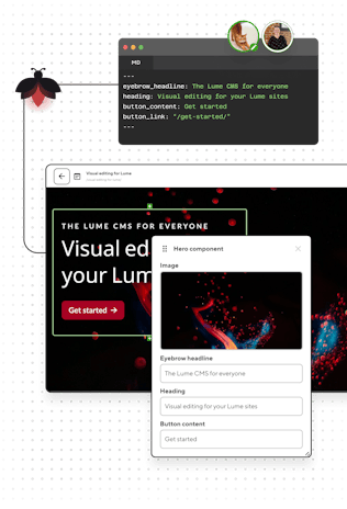Visual editing for your Lume sites